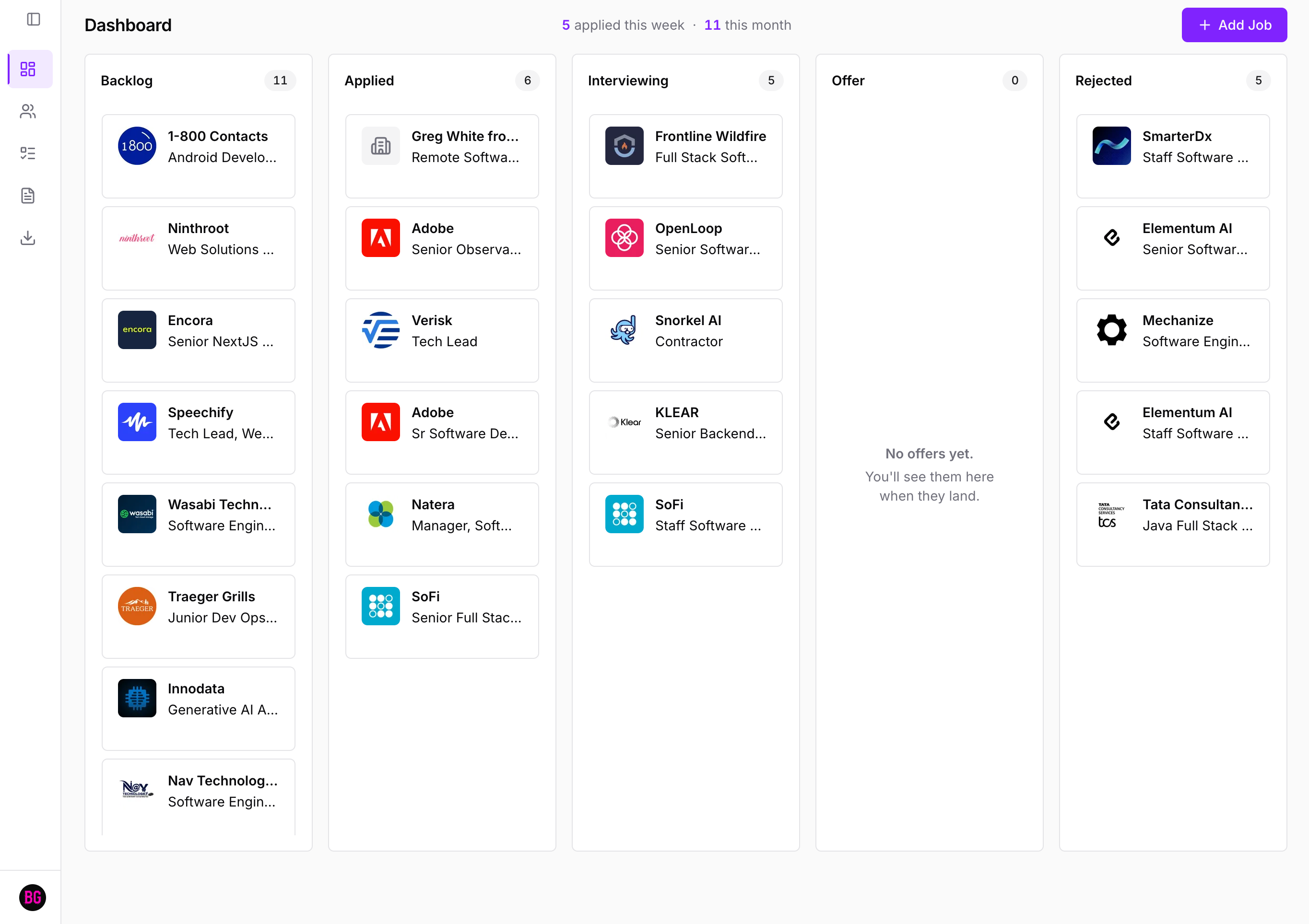 App screenshot